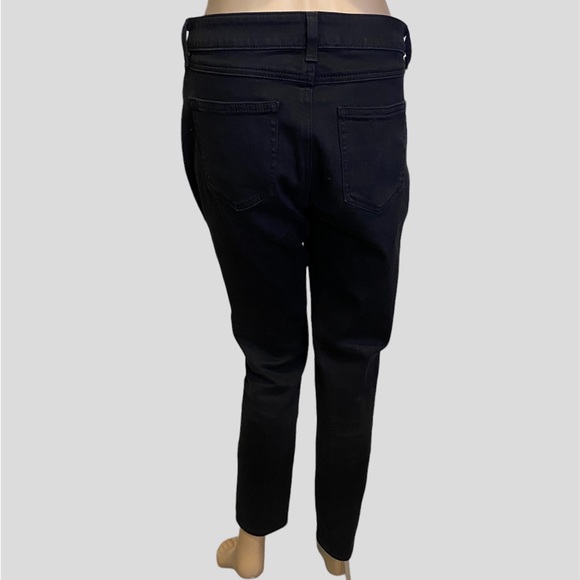 SPANX by Sara Blakeley The Slim-X Ankle Jeans Black High Rise Jeans Size 29 VGC - Picture 6 of 8